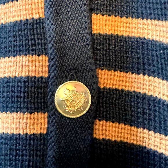EUC J. CREW Emilie Sweater Lady Jacket Size 3X Stripe Elegant Classic Preppy - Picture 4 of 11